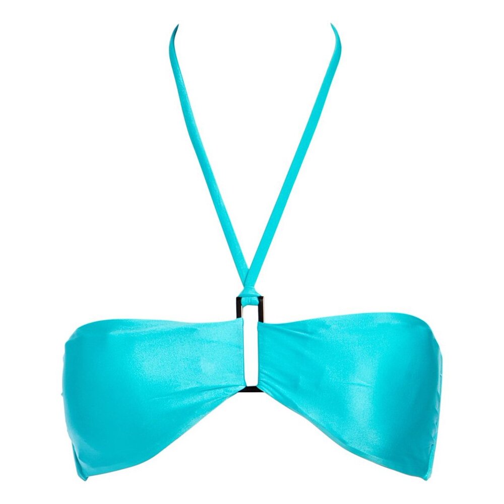 Rays by Beach Rays Halter Hardware Bikini Top NWT